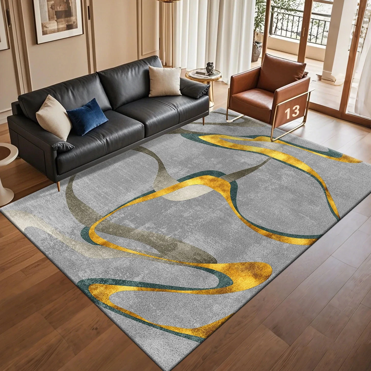 Electronics Repair Desk - New Modern Light Luxury Abstract Carpet