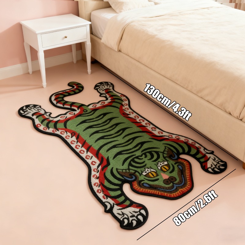 VIKAMA Tiger Pattern Rug Non-s - Electronics Repair Desk บทวิจารณ์และราคา