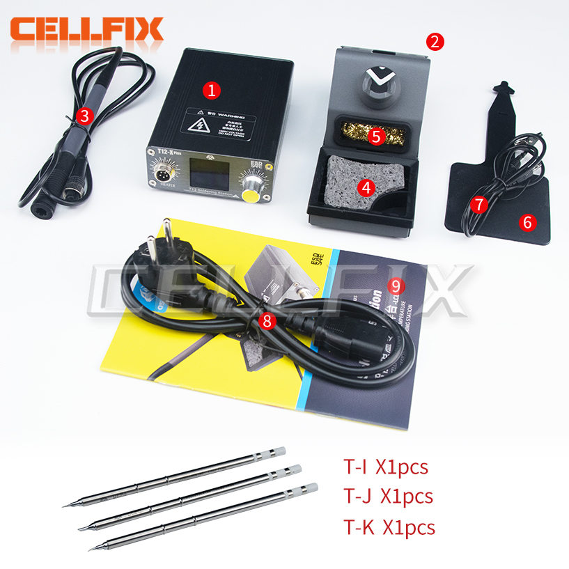 OSS T12-X PLUS Soldering Stati - Electronics Repair Plus บทวิจารณ์และราคา