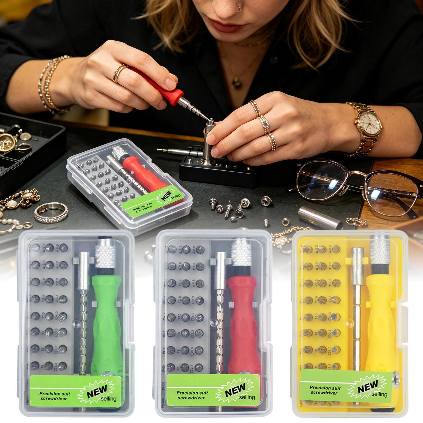 Portable 32PCS Screwdriver Set - Electronics Repair Game บทวิจารณ์และราคา