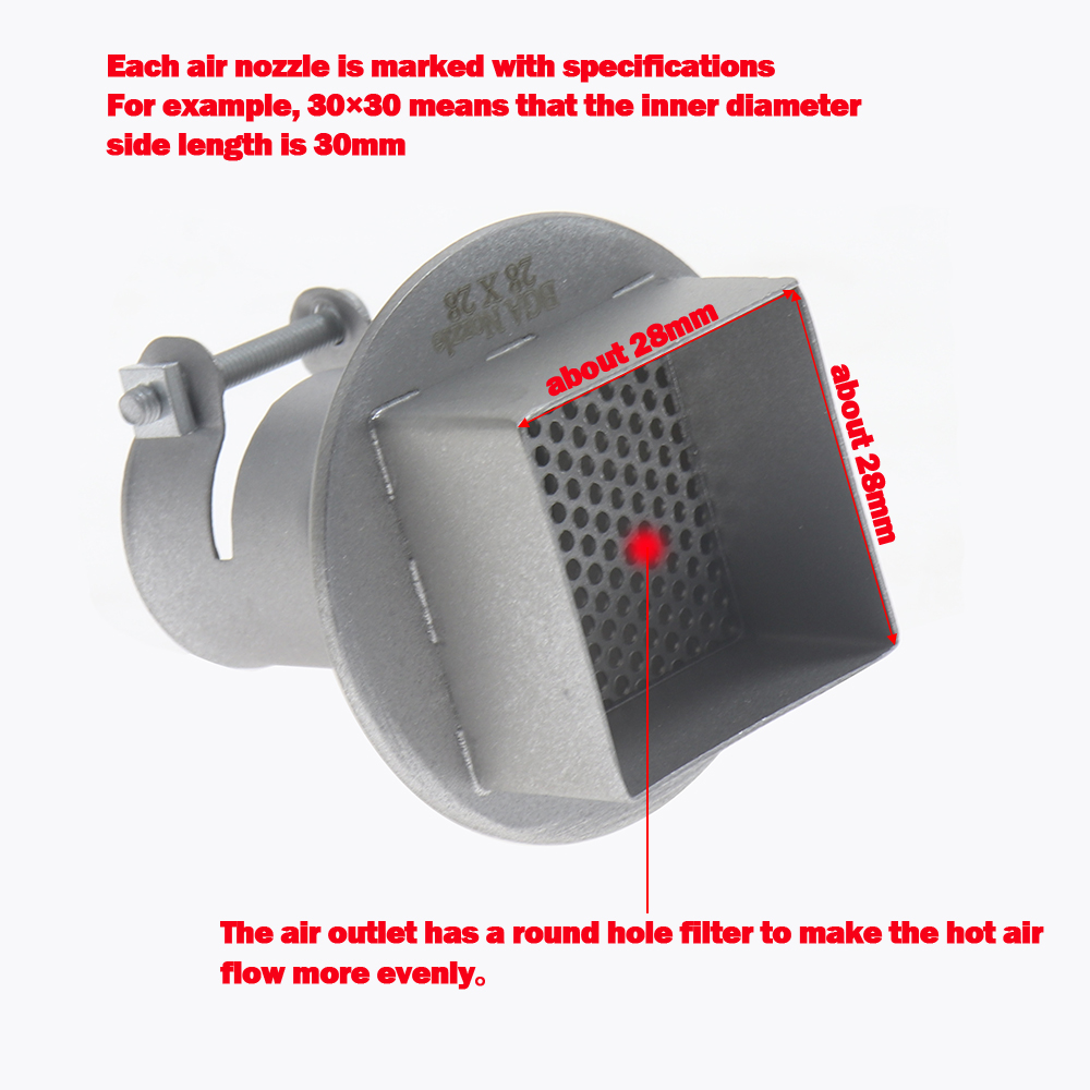 850 858 Welding Bga Nozzle Air - Hot Air Station 858 บทวิจารณ์และราคา