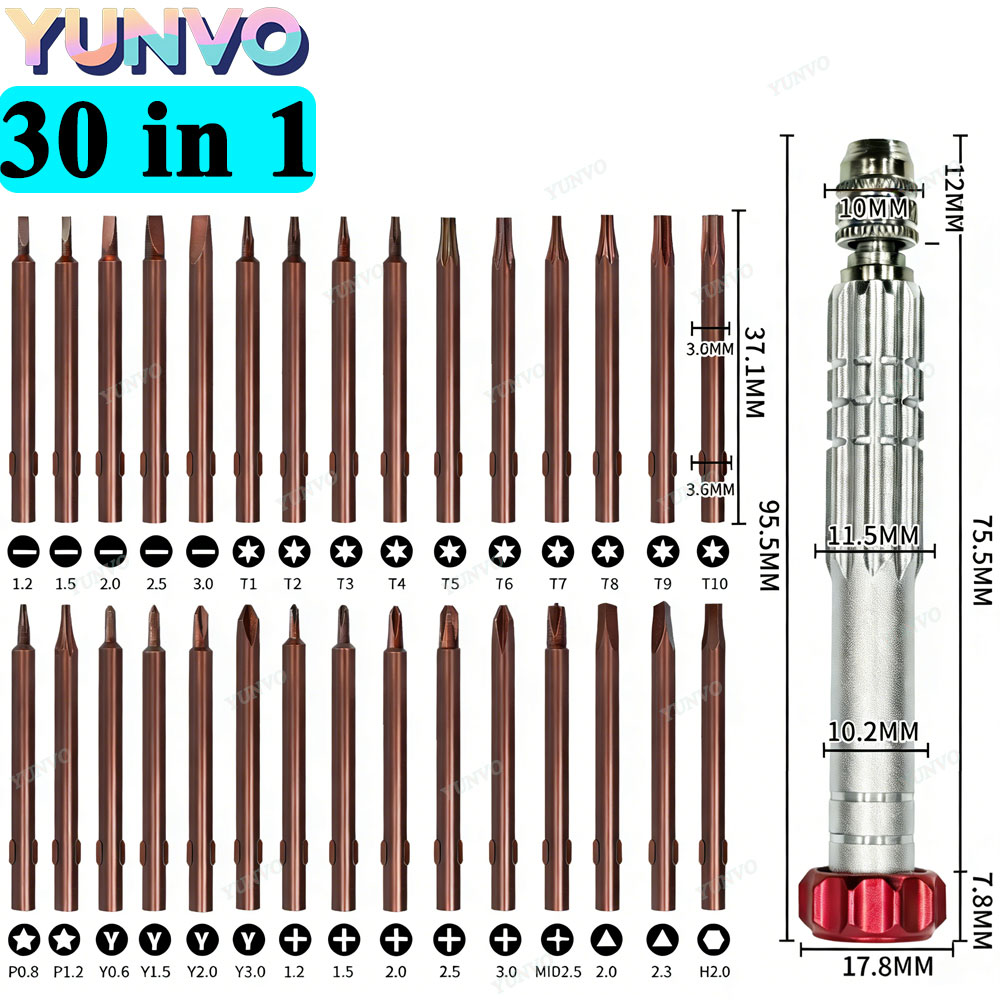 30 in 1 Magnetic Precision Scr - Electronics Repair Training บทวิจารณ์และราคา