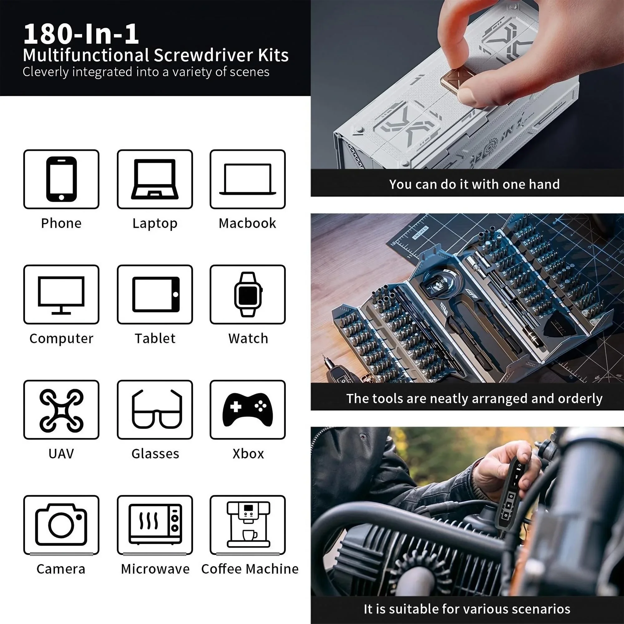 25-in-1 Precision Screwdriver  - Electronics Repair Plus บทวิจารณ์และราคา