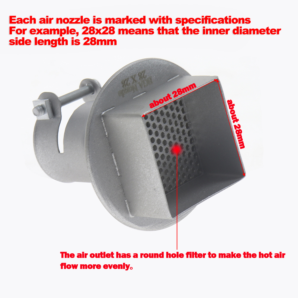 1pcs BGA Nozzle SMD Welding No - Hot Air Station 858 บทวิจารณ์และราคา