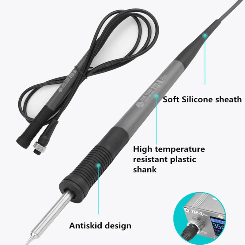 OSS T12-X Plus Soldering Stati - Electronics Repair Plus บทวิจารณ์และราคา