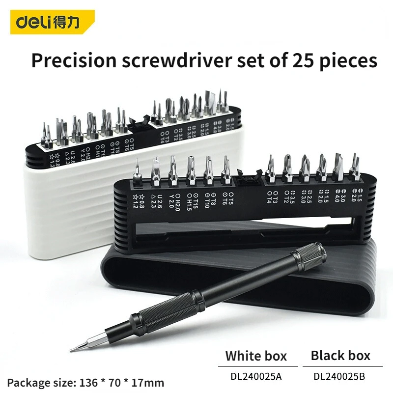 Deli 25 in 1 Precision Screwdr - Electronics Repair Game บทวิจารณ์และราคา