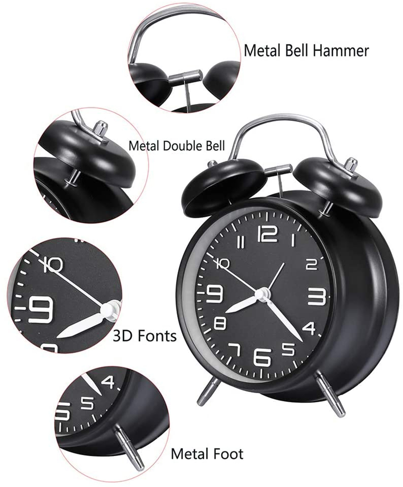 4 Inch Twin Bell Loud Alarm Cl - Electronics Repair Desk บทวิจารณ์และราคา