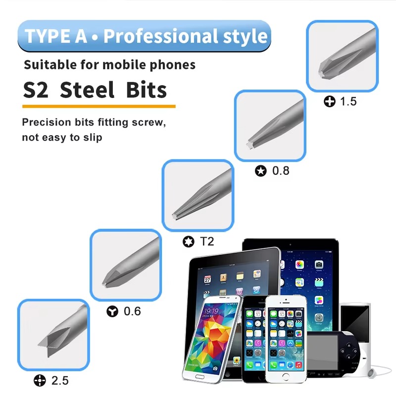 5 in 1 Professional Steel S2 M - Electronics Repair Game บทวิจารณ์และราคา