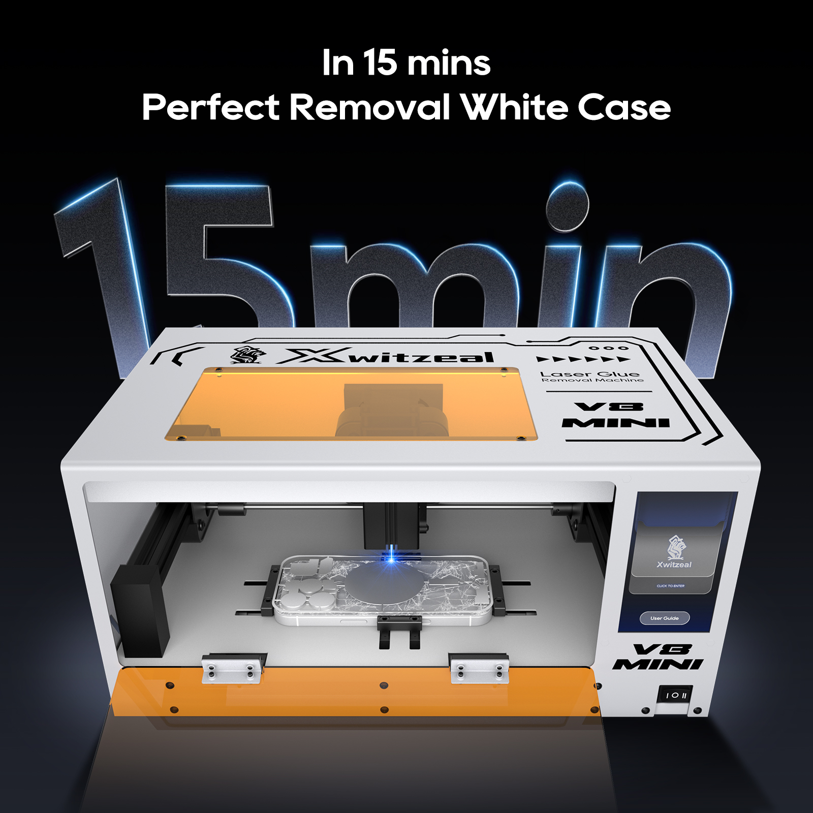 Xwitzeal® V8 MINI Laser Glue R - Electronics Repair Training บทวิจารณ์และราคา