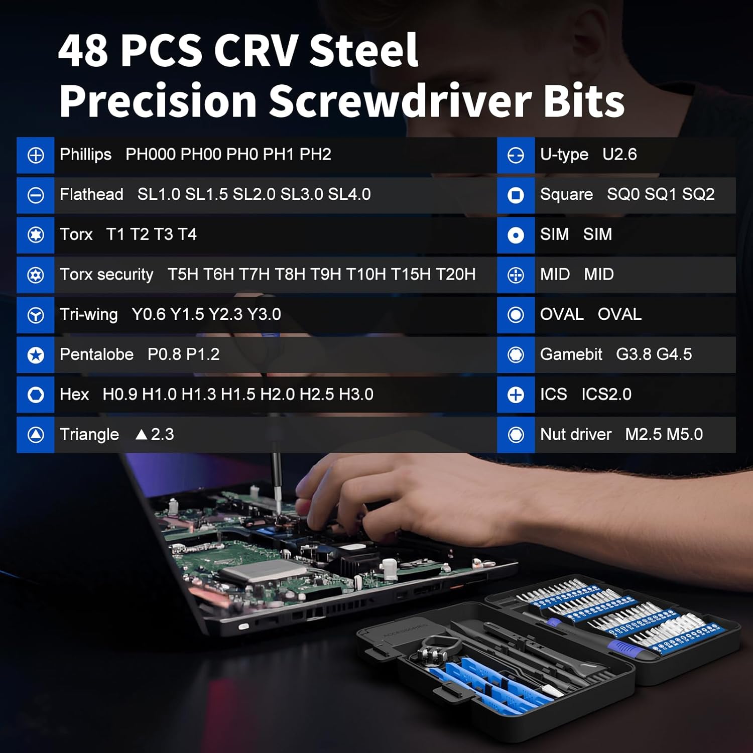 64-in-1 Precision Screwdriver  - Electronics Repair Game บทวิจารณ์และราคา
