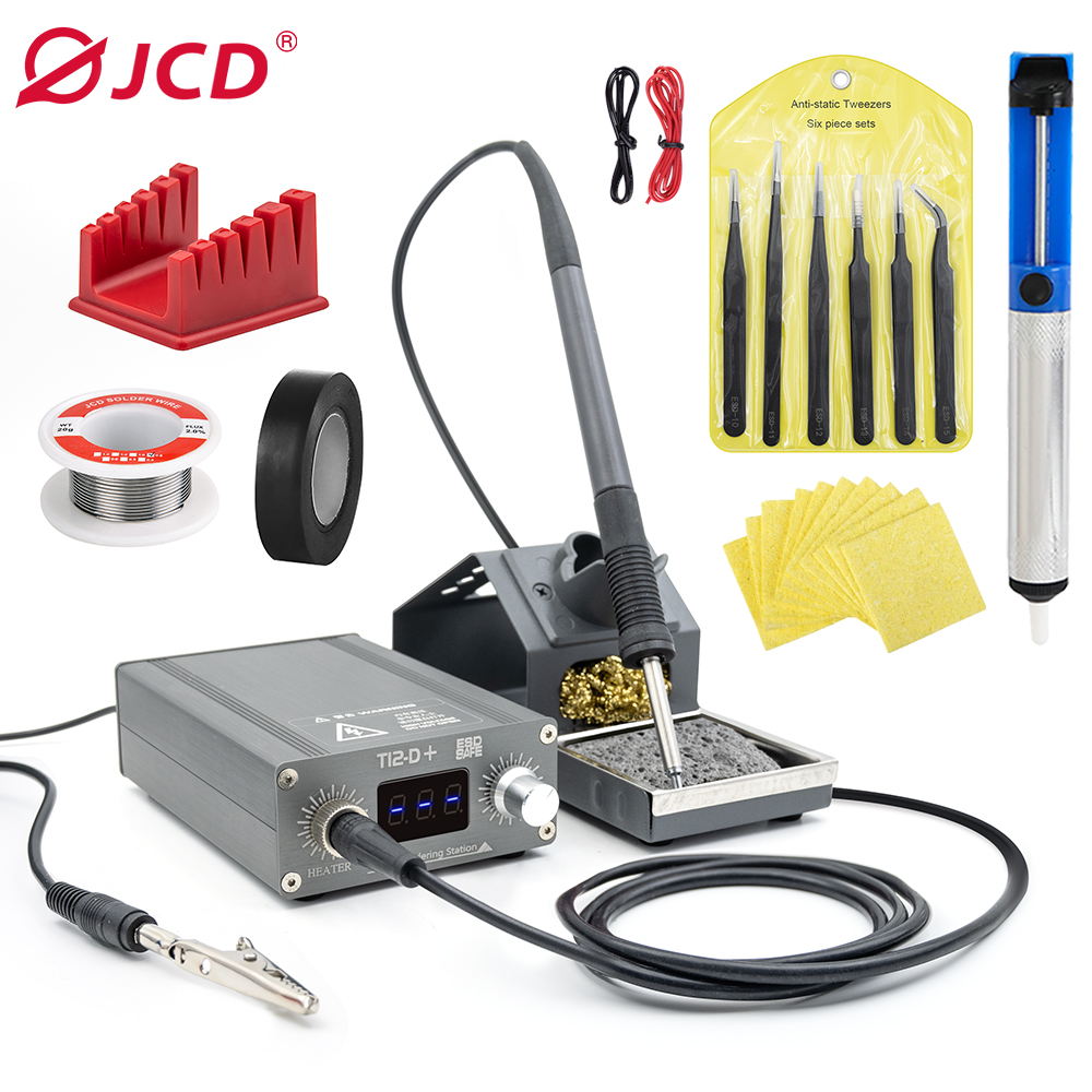 JCD T12-D PLUS Soldering Stati - Electronics Repair Training บทวิจารณ์และราคา