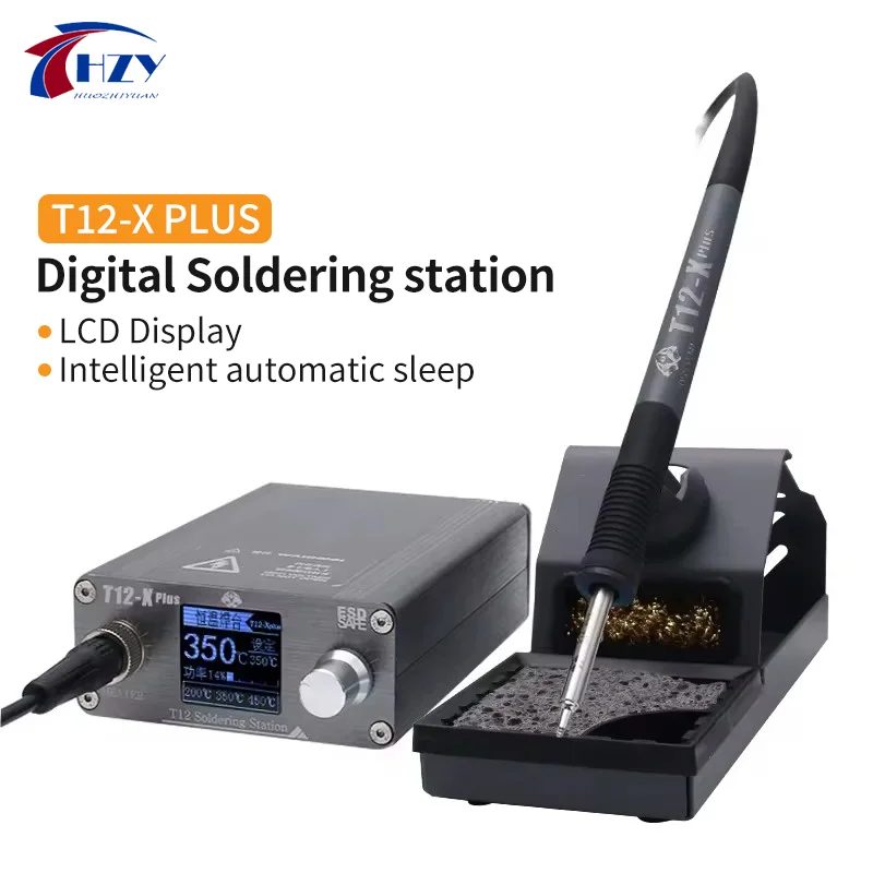 OSS T12-X PLUS Soldering Stati - Electronics Repair Plus บทวิจารณ์และราคา