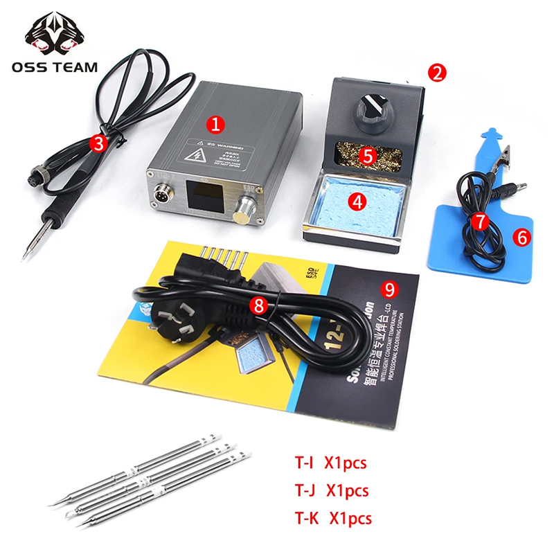 OSS T12-X PLUS Soldering Stati - Electronics Repair Plus บทวิจารณ์และราคา