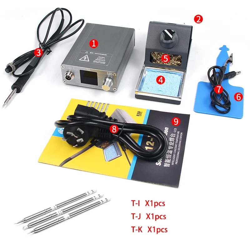 OSS T12-X PLUS Soldering Stati - Electronics Repair Plus บทวิจารณ์และราคา