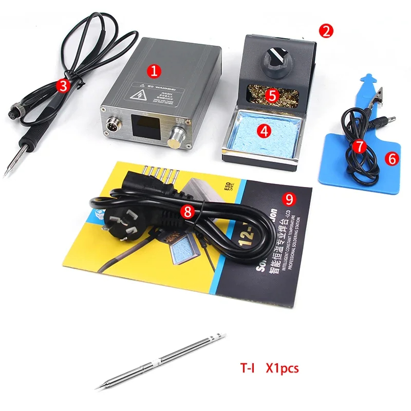 OSS T12-X PLUS Soldering Stati - Electronics Repair Plus บทวิจารณ์และราคา