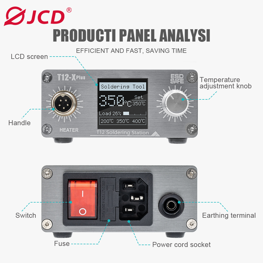 T12-X Plus Soldering Station 7 - Electronics Repair Plus บทวิจารณ์และราคา