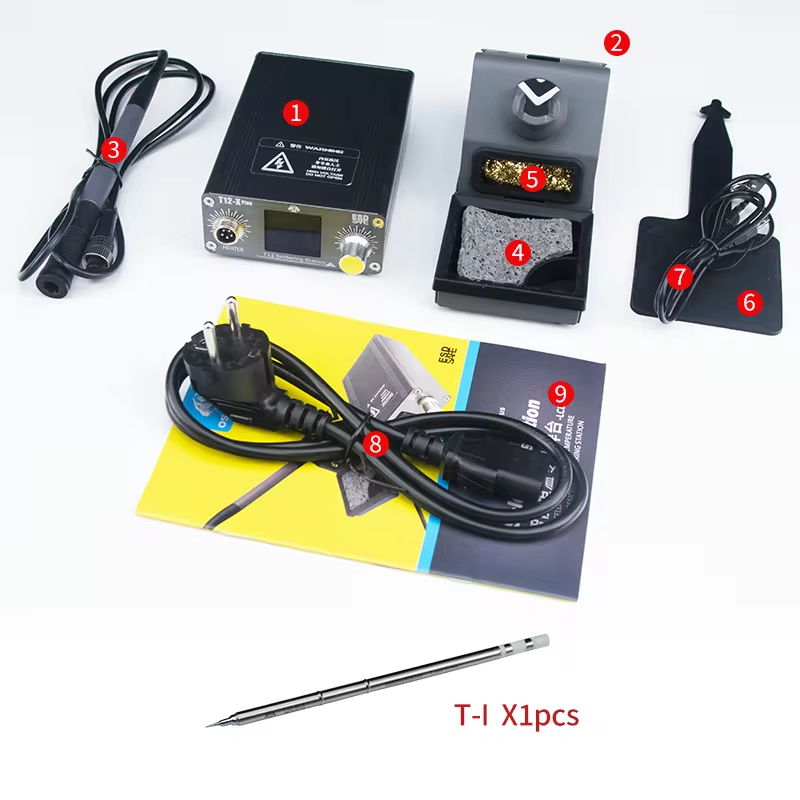 OSS T12-X PLUS Soldering Stati - Electronics Repair Plus บทวิจารณ์และราคา