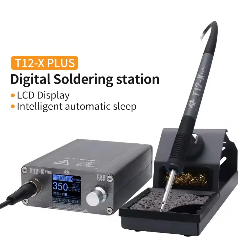 OSS T12-X PLUS Soldering Stati - Electronics Repair Plus บทวิจารณ์และราคา