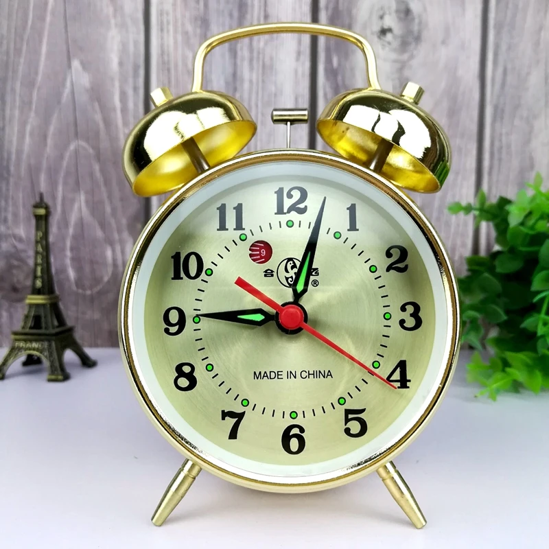 Metal Mechanical Alarm Clock C - Electronics Repair Desk บทวิจารณ์และราคา