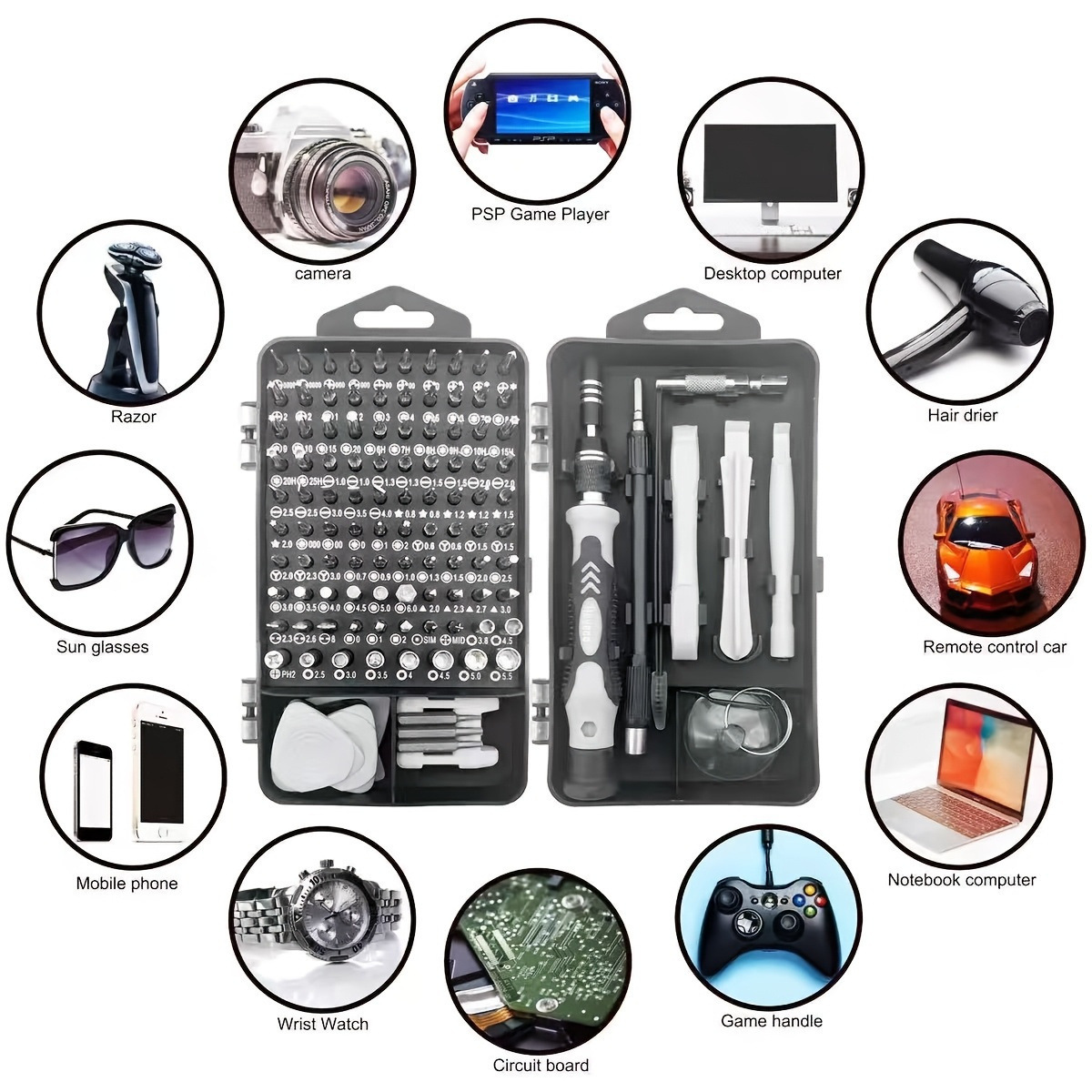 115-in-1 Screwdriver Set, Mult - Electronics Repair Training บทวิจารณ์และราคา