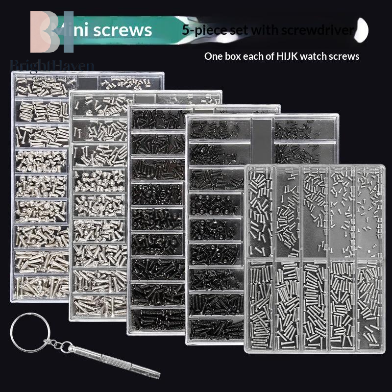1 Set Watch Screw Box 18 Types - Electronics Repair Training บทวิจารณ์และราคา