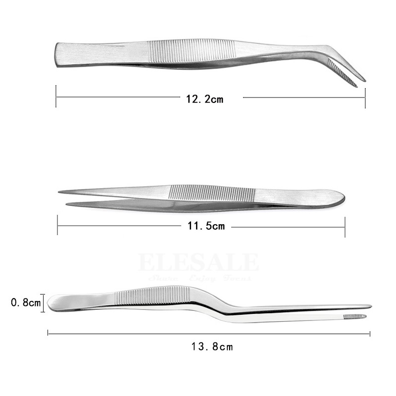 Stainless Steel Tweezers Grip  - Electronics Repair Training บทวิจารณ์และราคา