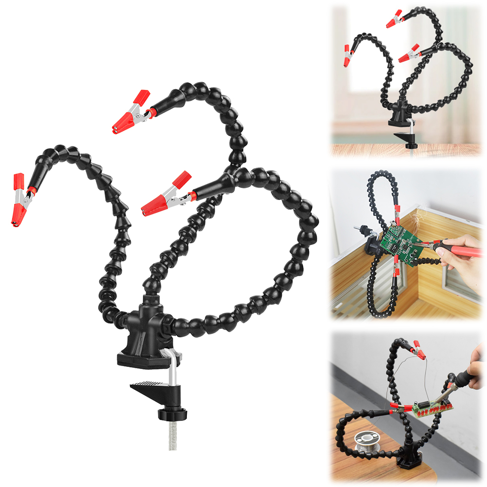 Desk Clamp Soldering Helping H - Electronics Repair Desk บทวิจารณ์และราคา