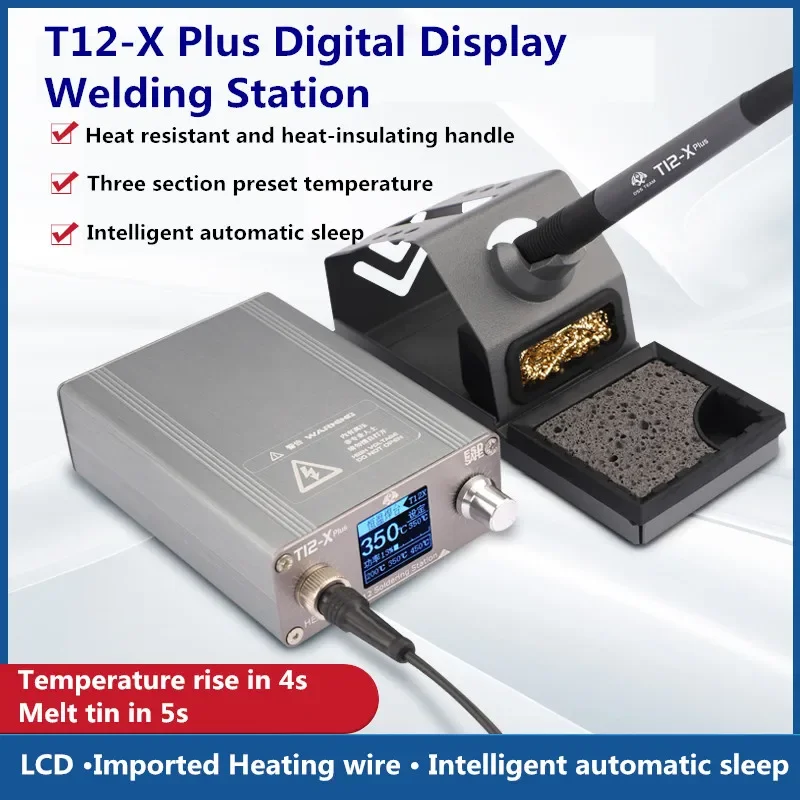 OSS T12-X Plus Soldering Stati - Electronics Repair Plus บทวิจารณ์และราคา